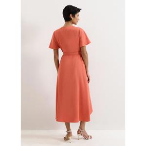 Phase Eight Julissa Orange Wrap Dress 